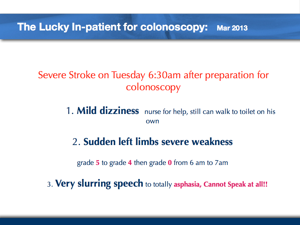 Acute Stroke Recovery Case